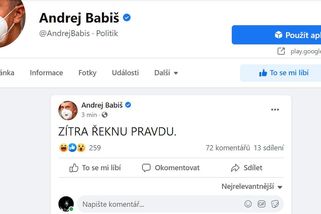 Na Babišových účtech se objevil tajemný vzkaz. Sklízí posměch - Novinky